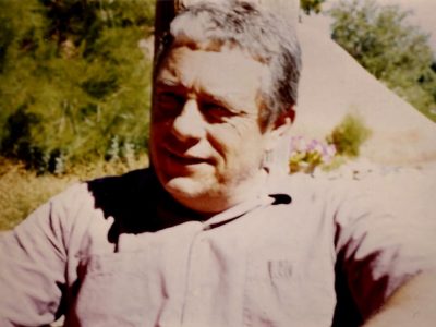 Harold Joe Waldrum in Llano Quemado, 1985